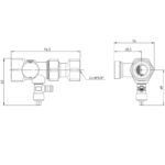 Быстроразъемное соединение ASK, для расширительного бака Afrido 77924