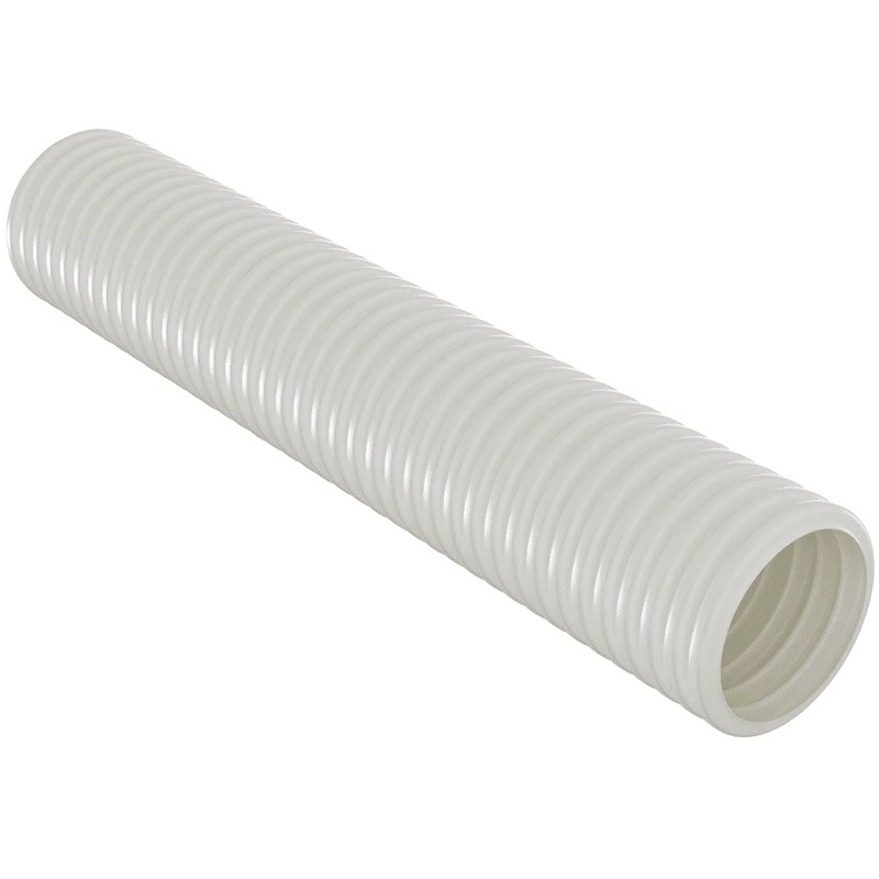 Воздуховод двустенный гофрированный HDPE Black Vent D75 1 R75W