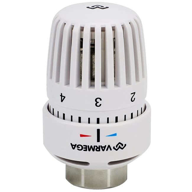 Термостатическая головка M30х1.5 Varmega VM11001 белая 1 Varmega VM11001