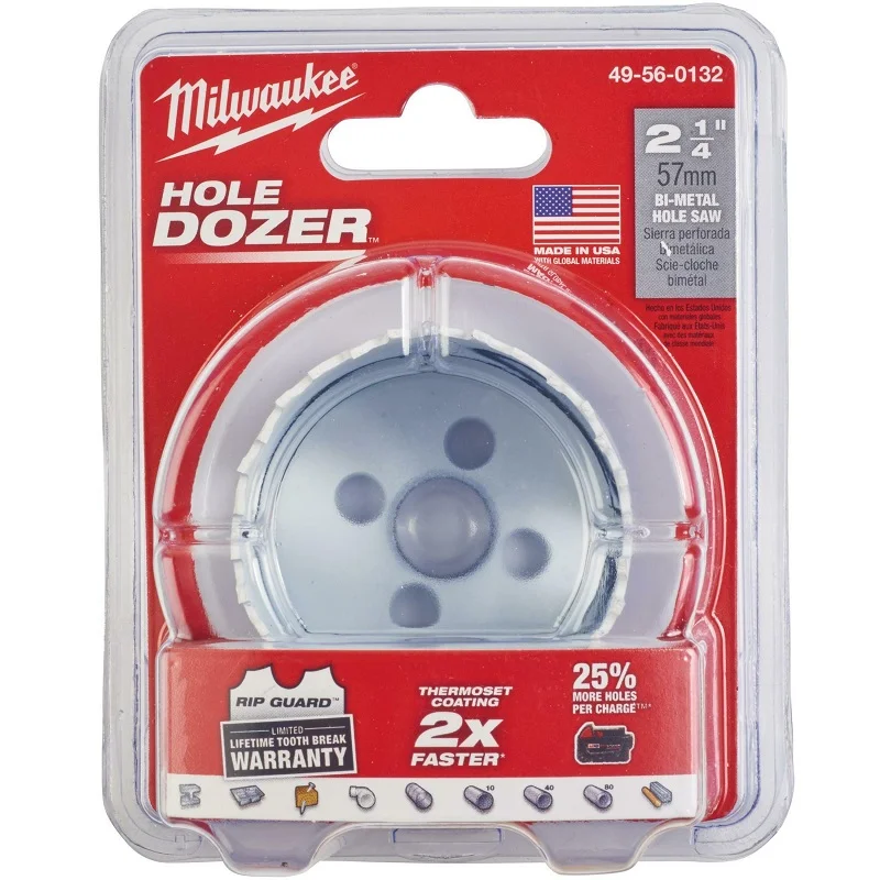 Коронка биметаллическая Milwaukee Hole Dozer 57 мм 1 49560132