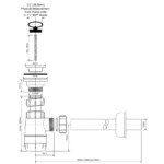 Сифон для умывальника McAlpine HC1L — изображение 2